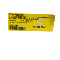 Danfoss NRVH 28s 020-1068 Rückschlagventil Ventil