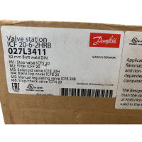 Danfoss ICF 20-6-2HRB 027L3411 Ventilstation