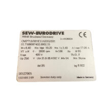 SEW-Eurodrive CMP71S/BP/KY/AK0H/SB1 Synchron-Servomotor
