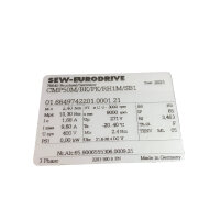 SEW-Eurodrive CMP50M/BK/PK/RH1M/SB1 Synchron-Servomotor