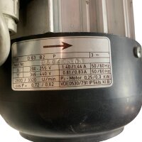 Rietschle VTE 6 ölfreie Drehschieber-Vakuumpumpe