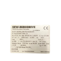 SEW-Eurodrive KH77 CMP80L/BP/PK/AK0H/SB1 Kegelrad-Servogetriebemotor