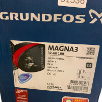 Grundfos MAGNA 3 Umwälzpumpe 32-60 180 Model C 97924634
