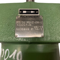Rickmeier R3/30 FU-Z-DB-L 320247-0 Zahnradpumpe...