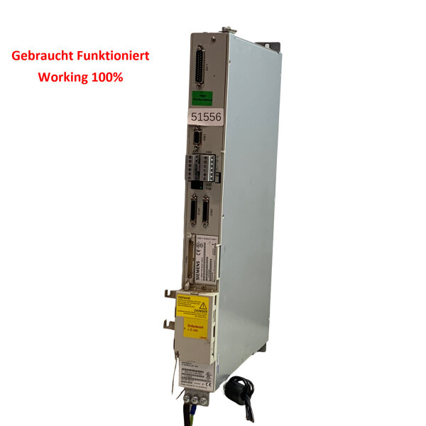 Siemens 6SN1123-1AA00-0BA1 Antriebssystem 6SN1118-0DJ21-0AA1