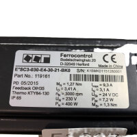 Ferrocontrol E°SC3-030-E4-30-21-BK0 119161 400W 3000rpm Servomotor