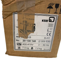 KSB Rio 30-100 D 29130140 Heizungspumpe