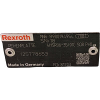 Rexroth 4HSR 06 C3X/012C773A/G24N9K4M01-008 R901130532...