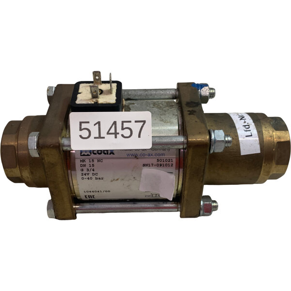 Coax MK 15 NC 501021 Koaxialventil 24V DC 0-40 bar