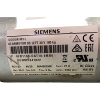 Siemens 6FB1103-CAT10-4MB0 Getriebemotor  30V 180 Kg