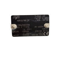 ATB Wechselstrommotor ABF63/4B-7R IP55 0,09kW 1380rpm