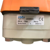 Georg Fischer 317 d40DN32 Membranventil PP-H CSM PN10