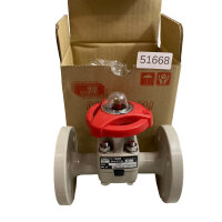 Asahi/America CSM Typ 14 Membranventil mit Flanschanschluss