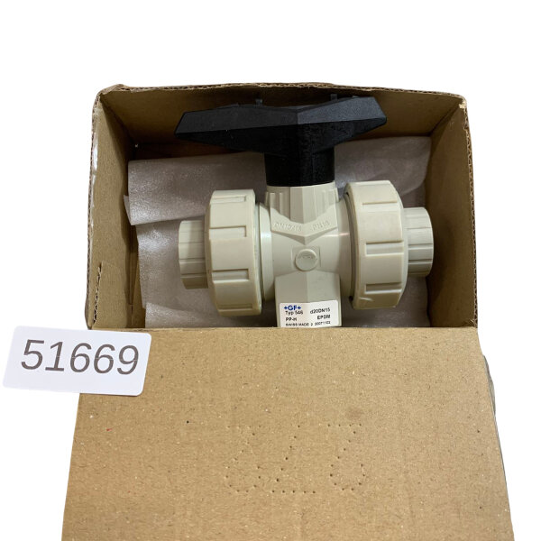 Georg Fischer Typ 546 d20DN15 PP-H EPDM 20071102 Kugelhahn