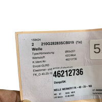 Welle Durchmesser 65mm Länge 207mm