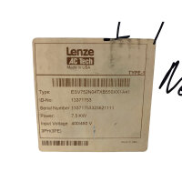 Lenze ESV752N04TXB 13374960 Frequenzumrichter Inverter 7,5 KW