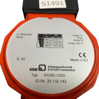 KSB RIO 65-130 D Umwälzpumpe Heizungspumpe 29132142