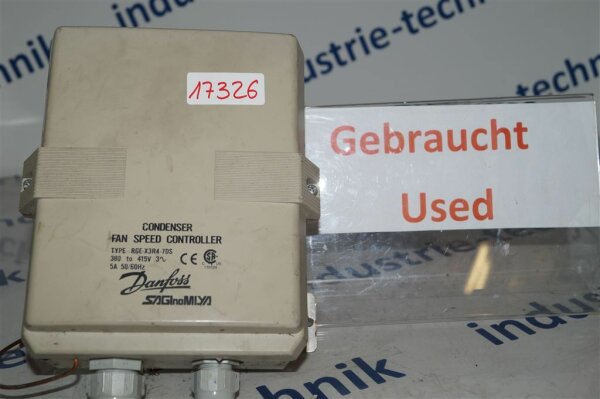 Danfoss Fan Speed Controller RGE-X3R4-7DS Lüftersteuerung   RGEX3R47DS