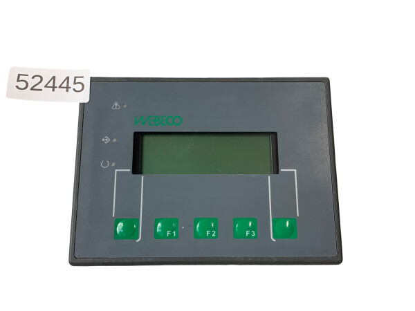 WEBECO MD00R-04-9945 HMI Bedienpanel Terminal