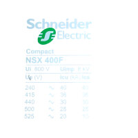 Schneider Electric NSX400F Kompaktleistungsschalter ohne...