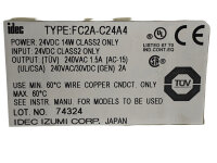 IDEC Izumi Micro3 FC2A-C24A4 Speicherprogrammierbare...