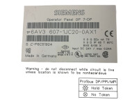Siemens SIMATIC OP7-DP 6AV3607-1JC20-0AX1 Operator Panel