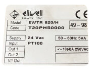 Eliwell EWTR 920H Digitalregler Thermostat