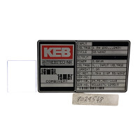 KEB 09.F0.R01-1228 Frequenzumrichter 1,5 KW