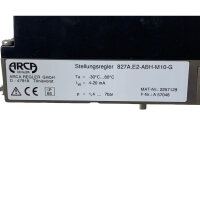 ARCA Regler 827A.E2-ABH-M10-G Digitaler Stellungsregler