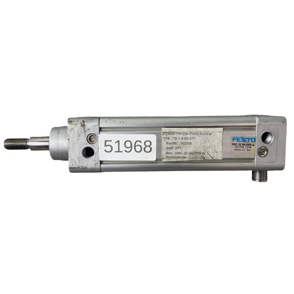 FESTO DNC-32-80-PPV-A 163308 Normzylinder Zylinder