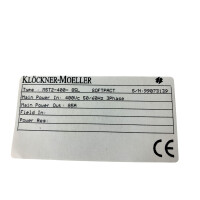 Klöckner-Moeller MST2-400-85L Softpact Sanftanstarter