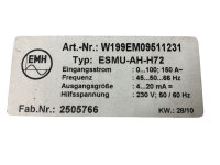 EMH ESMU-AH-H72 Strom-Messumformer