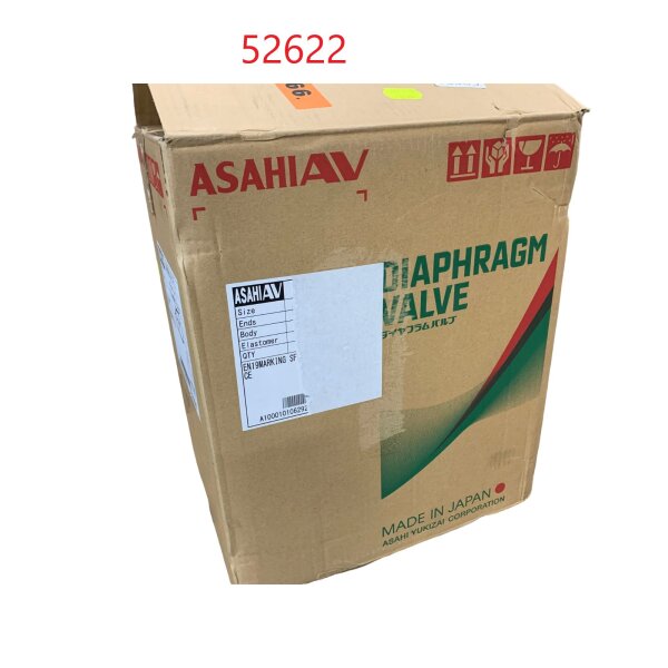 ASAHI AV 80mm DN80 14 V14MHPEFD080 Membranventil