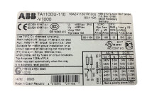 ABB TA110DU-110-V1000 Thermisches Überlastrelais