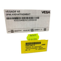VEGA VEGADIF 65 Differenzdruckmessumformer DF65.XXD1A7FHDWBX7