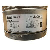 WIKA PGS43.160 Kontaktmanometer Plattenfedermanometer