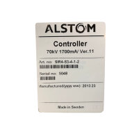 ALSTOM SIR4-S3-4-1-2 933505 Controller