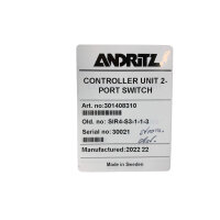 Defekt ANDRITZ SIR4-S3-1-1-3 Controller Unit 2-Port Switch 301408310