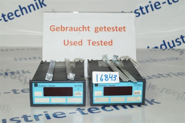 Endress + Hauser VU2650-P02BA Digitales Anzeigerät  VU 2650-P02BA