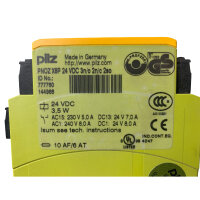 Pilz PNOZ X8P 24VDC Not-Aus Schaltgerät PNOZX8P24VDC 777760