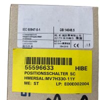 Schmersal 101158933 Positionsschalter MV7H 330-11Y-M20