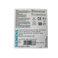 Siemens 3ZX1012-0LD20-1AT1 Not-Aus-Schalter