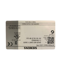 Siemens KTP400 Basic Color PN 6AV6 647-0AK11-3AX0 Bediengerät 6AV6647-0AK11-3AX0