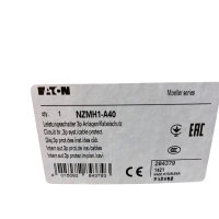Eaton NZMH1-A40  Leistungsschalter 40 Ampere | 284379