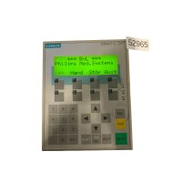 Siemens OP 7-PP 6AV3 607-1JC00-0AX1 Bediengerät...