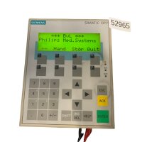 Siemens OP 7-PP 6AV3 607-1JC00-0AX1 Bediengerät...