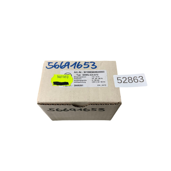 EMH ESMU-AH-S72 Strom-Messumformer