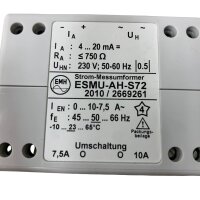EMH ESMU-AH-S72 Strom-Messumformer