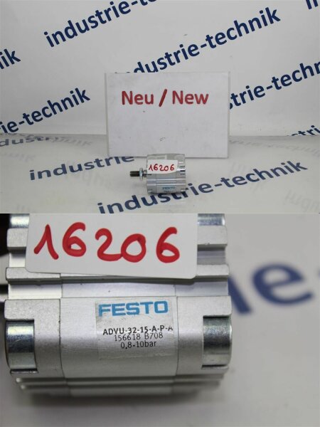 FESTO  Kompaktzylinder ADVU-32-15-A-P-A  156618 B708