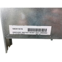 Siemens 6SE7021-6CS87-2DA1 Bremseinheit